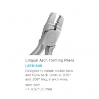 Lingual Arch Forming Pliers #678-309